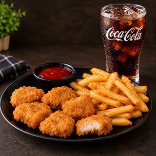Menù nuggets di pollo