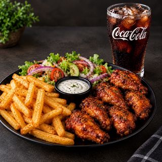 Menù alette di pollo