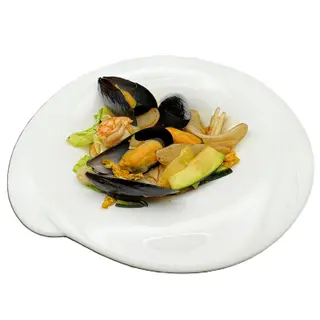 321 Gnocchi di riso frutti di mare