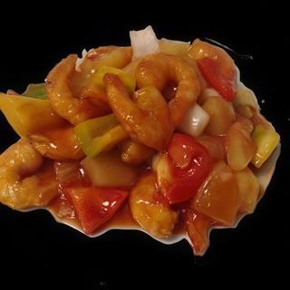 164. gamberetti agrodolce