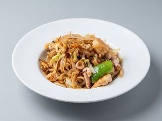 Ramen con frutti di mare