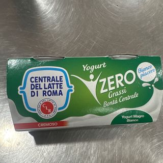 Yogurt centrale bianco confezione da 2