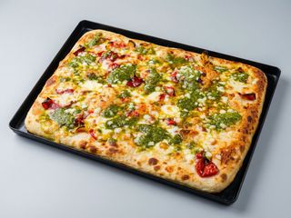Pesto salsiccia  e pomodorini