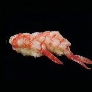 Gambero rosso - gambero crudo - raw red prawn