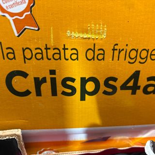 Patate crisps4all cartone 12 kg