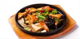 406. Tofu alla piastra con verdure