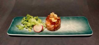 284. Gunkan tartare mandorle