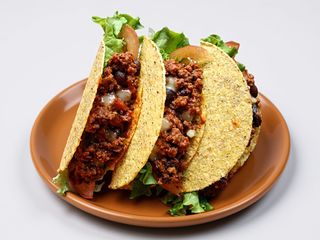 Tacos con carne 3 pezzi