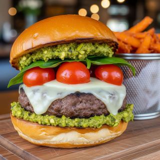 Hamburger con mozzarella