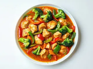 164 - Pollo al curry, pollo saltato
