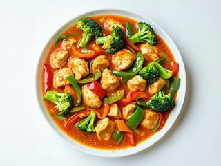 164 - Pollo al curry, pollo saltato