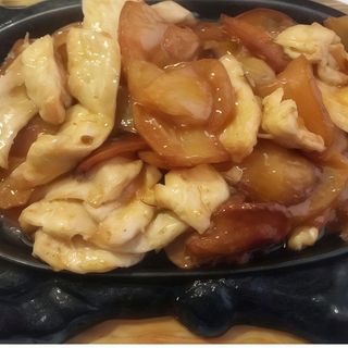 47b Maiale con patate alla piastra