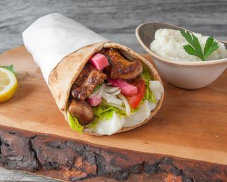 Shawarma con carne affumicata           