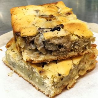 Focaccia carciofi e patate