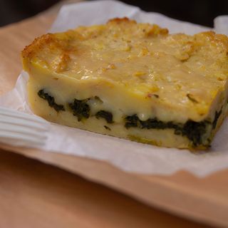 Gateau con friarielli e provola. (Gluten-Free)