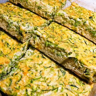 Frittata di zucchine al limone (senza glutine - no lattosio))