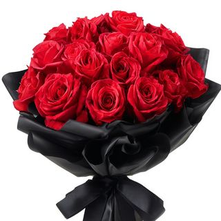 24 red roses
