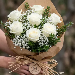 rose bianche 9 