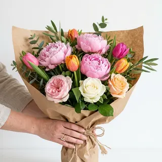 Tulipani e peonie medium