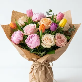 Rose ,tulipani e peonie