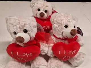 3 peluche
