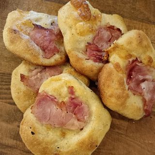 Pizzette con cotto 5 pezzi