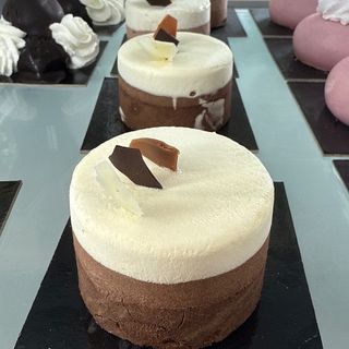 Monoporzione ai tre cioccolati