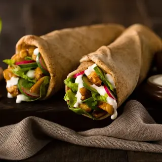 Vegetable Spring Kati Roll