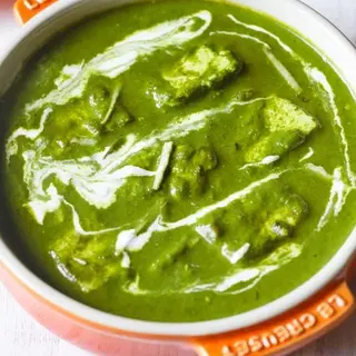 Palak paneer (G)