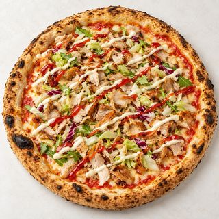 Pizza kebab normale