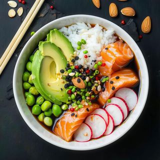 Salmon poke