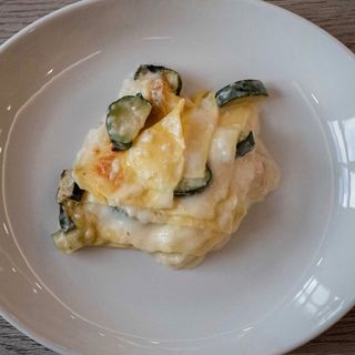 Lasagna con zucchine e gorgonzola