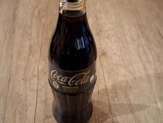 Coca vetro senza caffeina e zuccheri