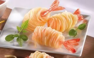 14. Gamberi in laccio di patate - 2 pezzi