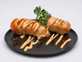 N5. Sake scottato salmone scottato - 2 pezzi