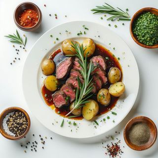 214 Manzo con patate