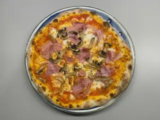 PIZZA COTTO E FUNGHI