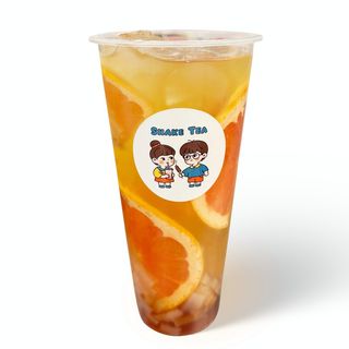 Tè verde con pomelo fresco(Grande)