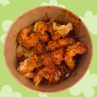 gamberetti agrodolce