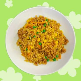 Riso fritto con agnello al cumino