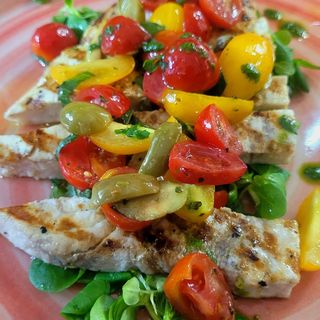 TAGLIATA DI SPADA CROCCANTE ALLA CATALANA