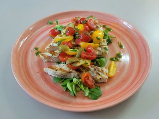 TAGLIATA DI SPADA CROCCANTE ALLA CATALANA