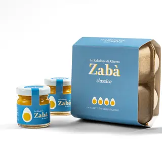 Zabà classico mini nel portauova 4x40g