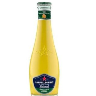 Aranciata San Pellegrino bio in bottiglia
