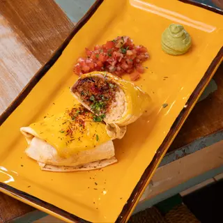 Burrito con chili di carne 