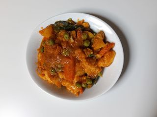 62. Mixed vegetables