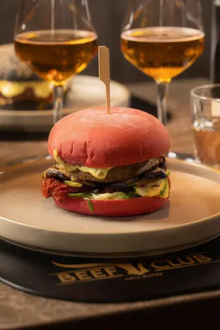 Vegan Burger + Contorno di Patatine Fritte