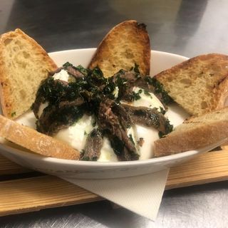 Acciughe sotto pesto e buttata