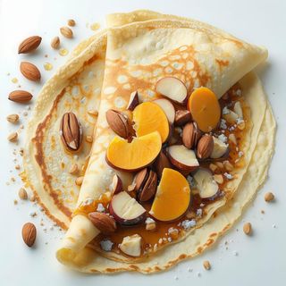 Crêpe galette DOP con gorgonzola e miele di acacia