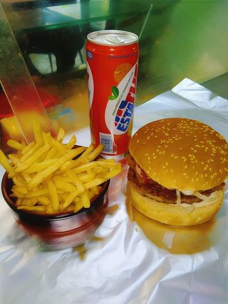 Classic burger menù